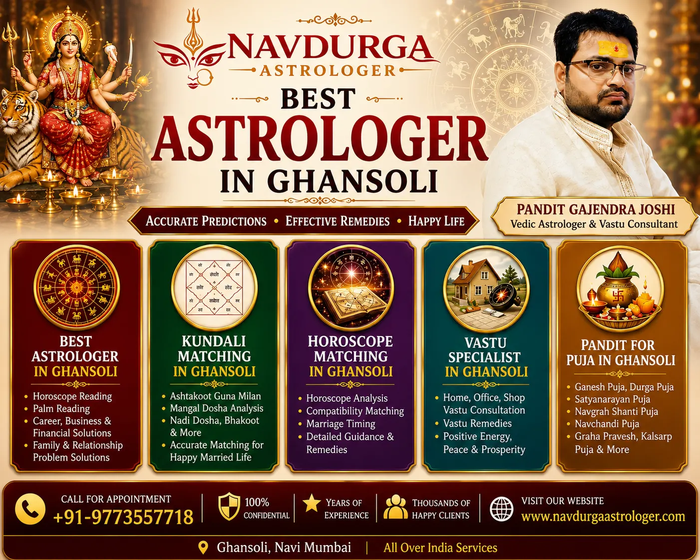 Best Astrologer in Ghansoli Navi Mumbai
