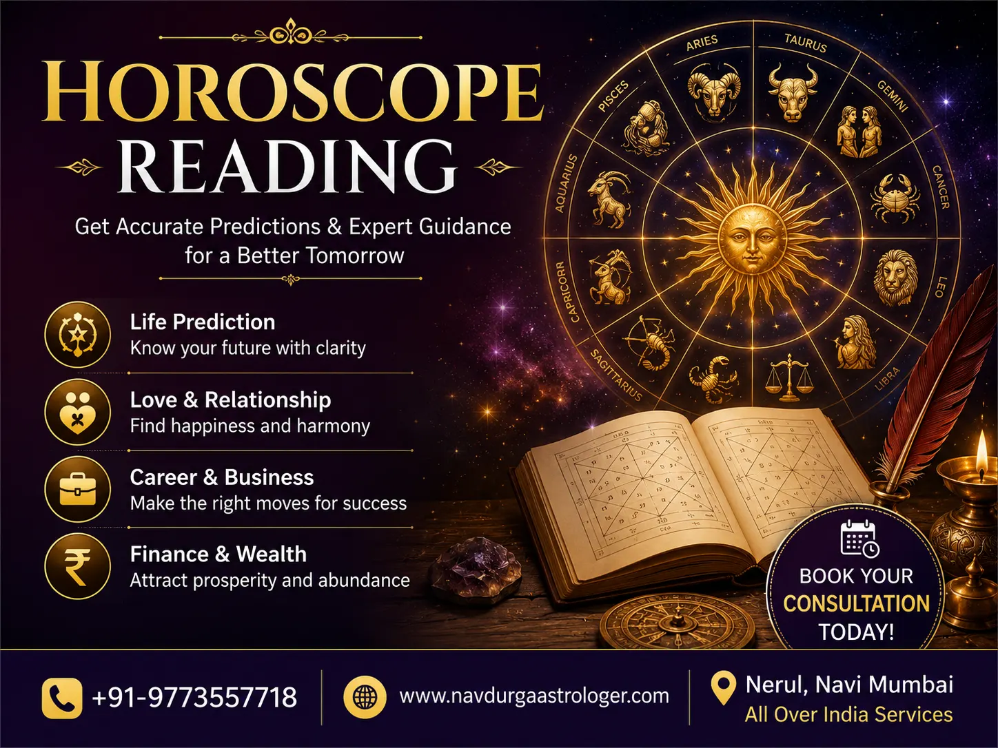 Horoscope Reading in Nerul Navi Mumbai