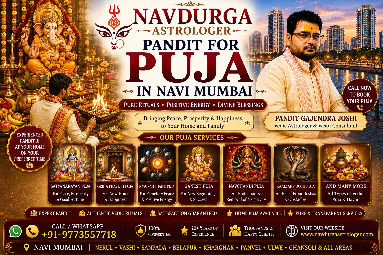 Pandit for Puja in Navi Mumbai